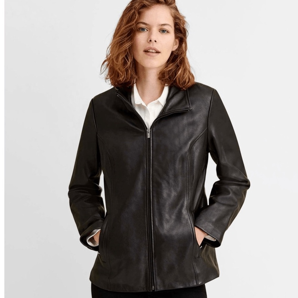 Woman’s 100% Genuine Leather Jacket